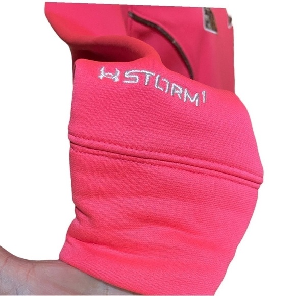 Under Armor X Real Tree Pink Camo Cold Weather Hoodie Storm 1 Size Small - Picture 5 of 7